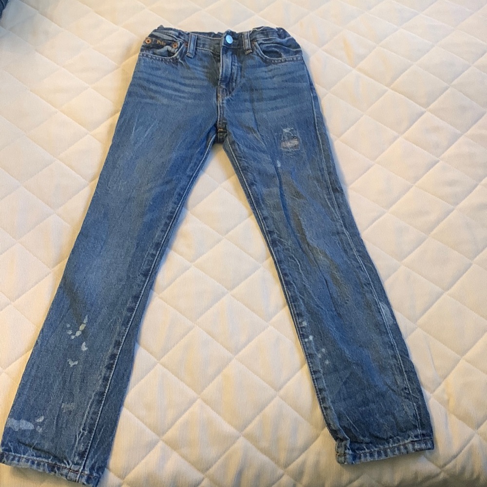 Polo by Ralph Lauren Sullivan Slim Distressed Jean